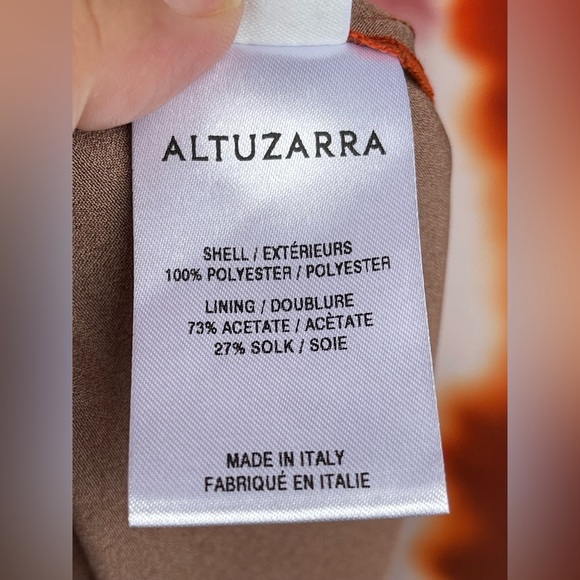 ALTUZARRA
Penelope Dyed Gradient Asymmetric Midi-Dress SIZE 46/16 - Picture 15 of 17